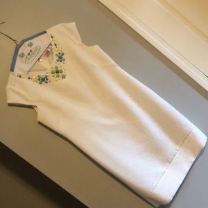 Eliza J 10P white embellished dress